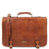 Ancona - Leather messenger bag